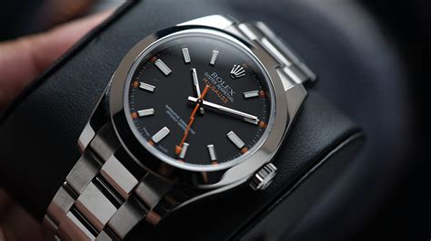 rolex millgauss black and orange|rolex milgauss black review.